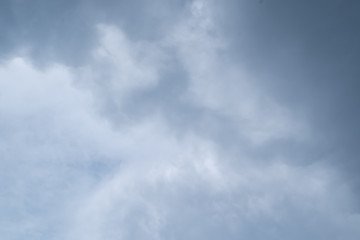 Wall Mural - beautiful white clouds and blue sky high definition skyscraper with grunge texture for background ab