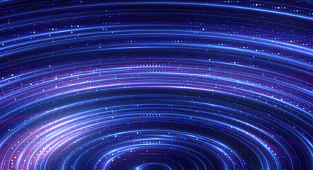 Wall Mural - led light. future tech. shine dynamic scene. neon flare. colorful rays. .magic moving fast lines. sp
