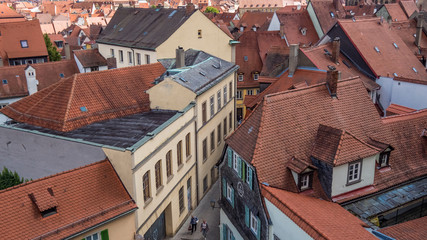 Wall Mural - City roofs in Bamberg