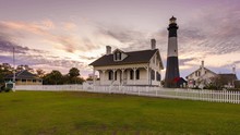 Tybee Island, Georgia, USA At The Lighthouse