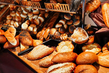 delicious fresh bread buns cupcakes bakery restaurant