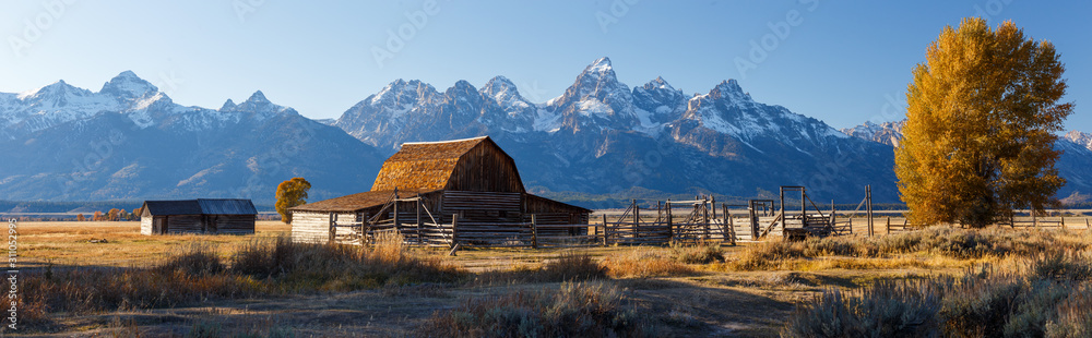 John Moulton Barn Within Mormon Row Historic District In Grand Teton john-moulton-barn-within-mormon-row-historic-district-in-grand-teton