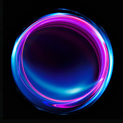 Wall Mural - vivid abstract background. beautiful design of rotation frame. .mystical portal. bright sphere lens.