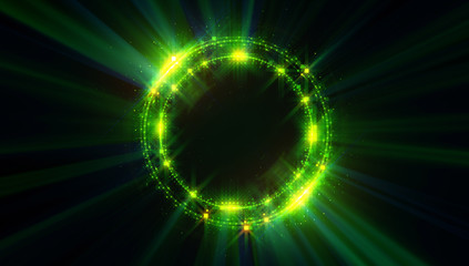 vivid abstract background. beautiful design of rotation frame. .mystical portal. bright sphere lens.