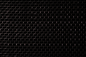 metal mesh texture,black dark background, material pattern
