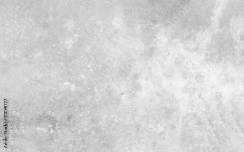 Cuadros en Lienzo Old wall texture cement dirty gray with black background abstract grey and silver color design are light with white background
