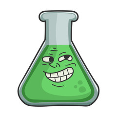 trolling meme science test tube cartoon