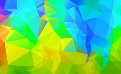 Abstract multicolor full Color rainbow background. Vector polygonal design illustrator