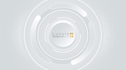 Wall Mural - white and Grey Luxury Background Concept. Vector EPS 10