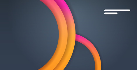 Poster - web template with blank bars dynamical colorful gradient abstract banner flowing liquid fluid color modern graphic element horizontal vector illustration