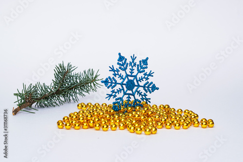 Download Beautiful Christmas Tree Toy On White Background Buy This Stock Photo And Explore Similar Images At Adobe Stock Adobe Stock PSD Mockup Templates