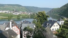 Cityscape Of Beilstein At Moselle River Valley