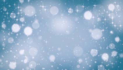 Wall Mural - natural winter christmas background snow winter christmas