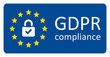 plaque button GDPR Europe 