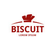 © Anna - Bakery logo with chef hat. Cooking logo, food, restaurant vector brand identity.