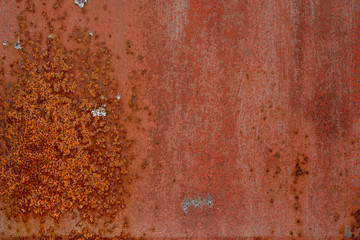 texture of rusty metal