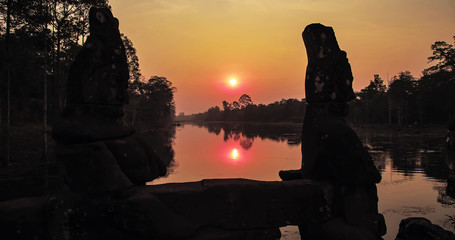 Wall Mural - Siem Reap Cambodia Srah Srang Lake