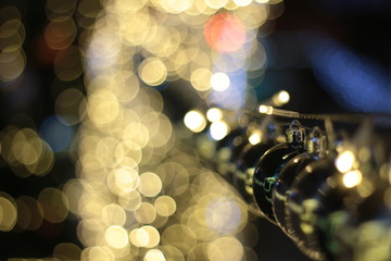 Wall Mural - Xmas Ball Before the new year light