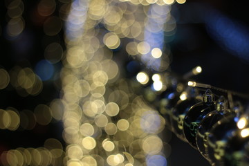 Wall Mural - Xmas Ball Before the new year light