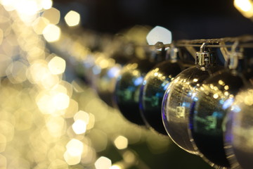 Wall Mural - Xmas Ball Before the new year light