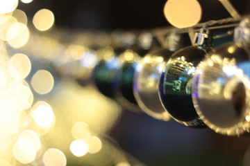 Wall Mural - Xmas Ball Before the new year light