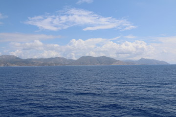 sea and blue sky