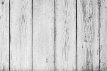 Old White Wooden table texture background. Front view of vintage aged white color wood stripe vertical backgrounds texture for design as presentation, promote product or banner, ads and web concept.