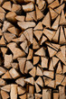 Holz Scheite, brennholz auf dem Stapel Hintergrund textur