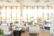 © topntp - abstract blur luxury hotel lobby for background