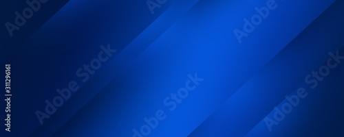 Cuadros en Lienzo Dark blue background with abstract graphic elements