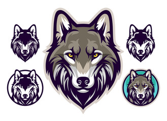 wolf head emblem