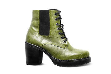 Sticker - Khaki high heel boot