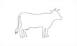 © stock.metket.com - Cow icon for farm and dairy-related content