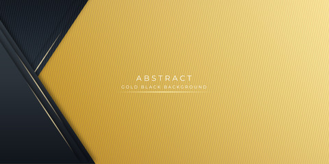 Modern Gold Black White Dark Carbon for Abstract Background and Presentation Design. Suit for corporate, cigarette, business, award, winning, anniversary and celebration.