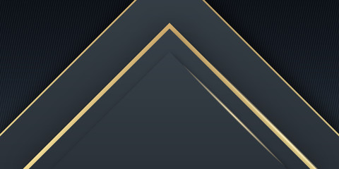 Modern Gold Black White Dark Carbon for Abstract Background and Presentation Design. Suit for corporate, cigarette, business, award, winning, anniversary and celebration.