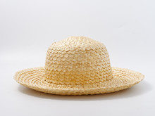 Articles Of Straw. Natural Material Handmade Hat