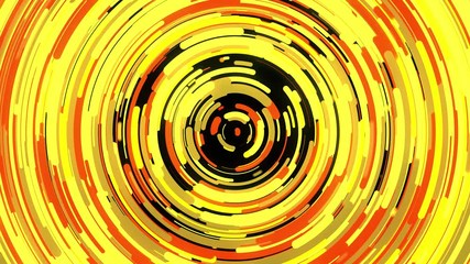 Poster - Abstract rotating glowing lines, 3d colorful background. Animation. Many narrow lines moving fast in a circle and forming a swirl.