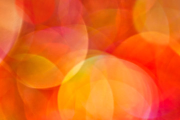 Aufkleber - Blurred red glitter vintage lights background. defocused