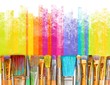 © BillionPhotos.com - Paintbrush art paint creativity craft backgrounds exhibition