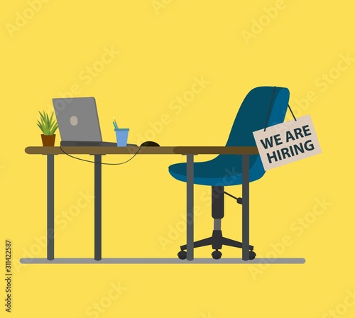 Graphic Designer Vacancy Cool Vector Flat Design On Creative Professional Wanted Banner Ideal For Job Vacancy Announcement And Stock Vector Adobe Stock