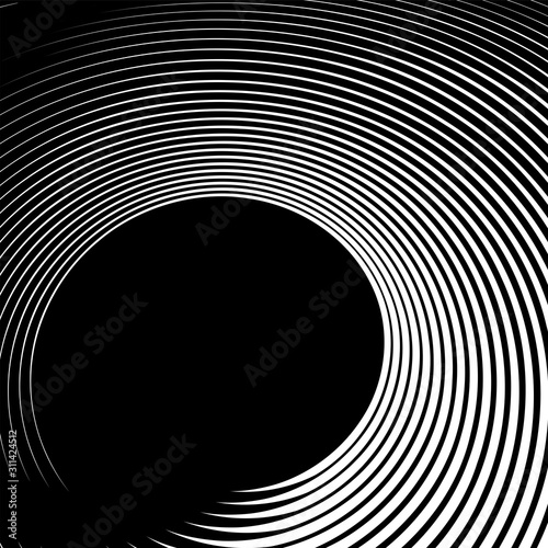 Illusion of circular movement.
