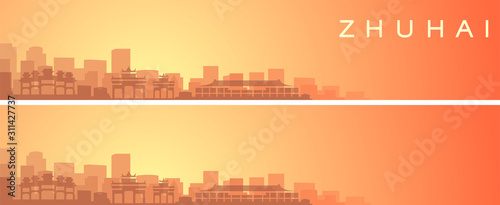 Zhuhai Beautiful Skyline Scenery Banner