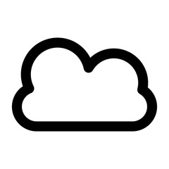 Sticker - cloud computing server technology icon