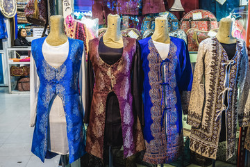 Sticker - Clothing shop on Great Bazaar in Isfahan, Iran