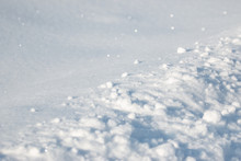 Snow Drifts As Background