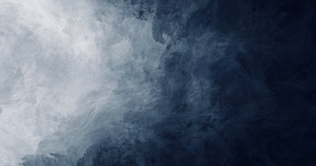 Poster - Abstract watercolor paint background dark grey color grunge texture for background, banner