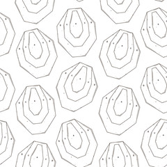 Seamless pattern with target. Vector illustration for your design