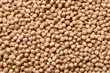 Sticker - chickpeas to view, textured background of chickpea