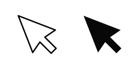 Poster - computer mouse cursor icon
