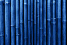 Blue Bamboo Texture Background